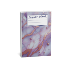 Wide Ruled Composition Notebook Artistic Design